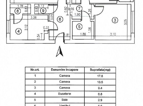 Apartament de vânzare 3 camere Titan - 95237AV | BLITZ București | Poza1