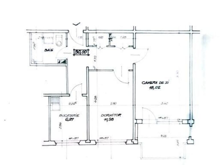 Apartament de vanzare 2 camere, Dristor | Poza1