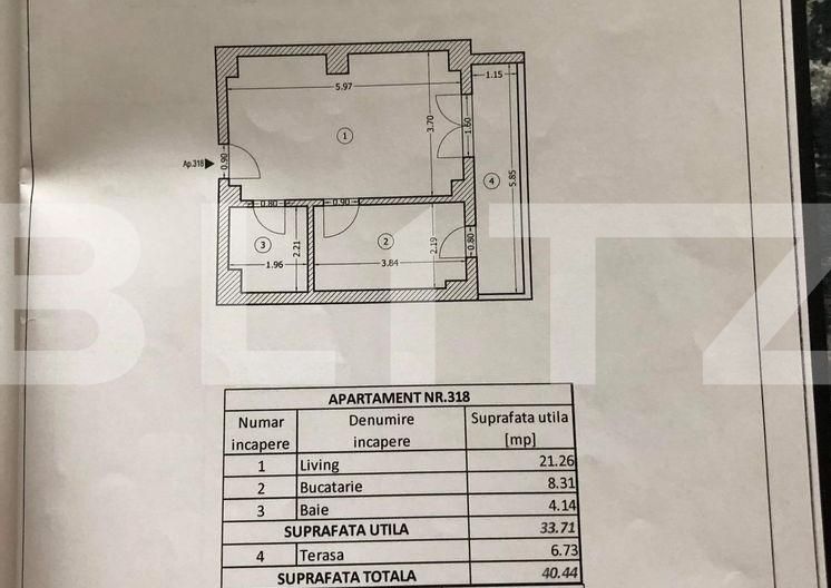 Garsonieră de vânzare Parcul Carol - 96044AV | BLITZ București | Poza8