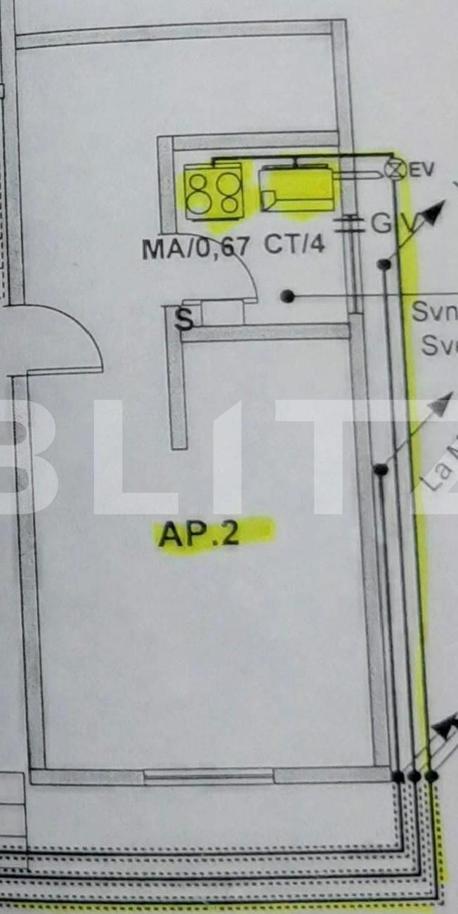 Garsoniera de 25 mp, Berceni Metrou Dimitrie Leonida