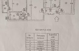 Apartament de 3 camere, 57 mp, etaj intermediar, zona 1 Mai