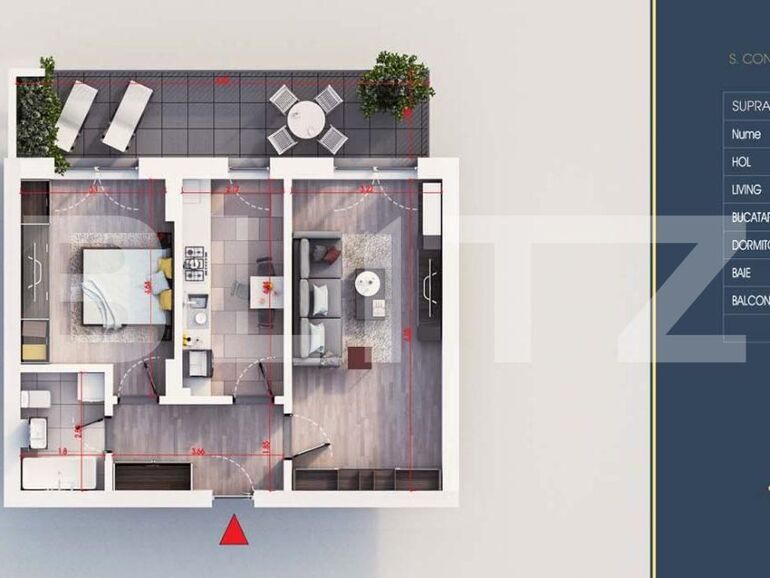 Apartament de vânzare 2 camere Titan - 96759AV | BLITZ București | Poza1