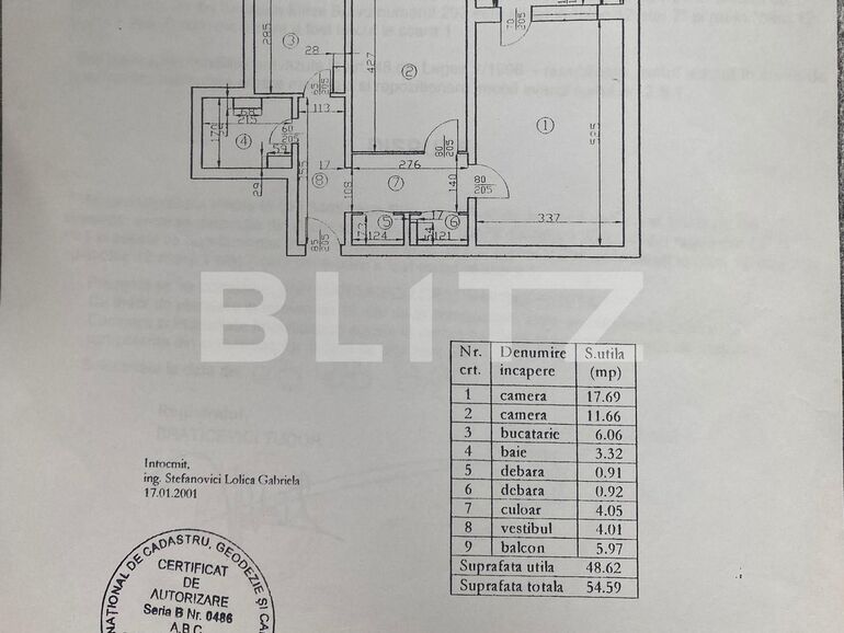 Apartament de vânzare 2 camere Dristor - 97281AV | BLITZ București | Poza1
