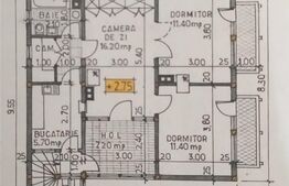 Casa cu 6 camere, 120 mp, teren 330 mp, zona Voluntari