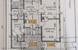 Casa cu 6 camere, 120 mp, teren 330 mp, zona Voluntari