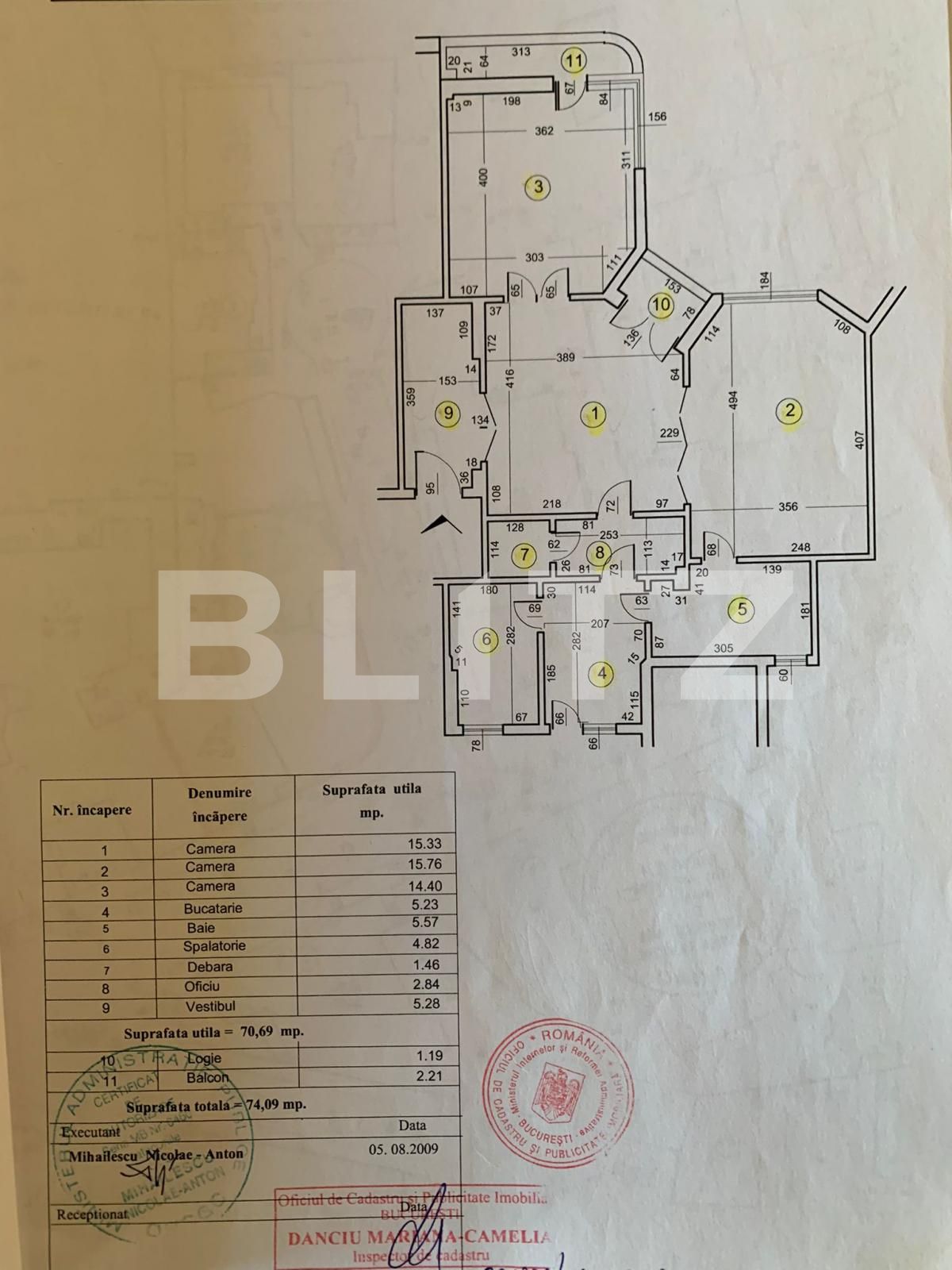 Apartament de vânzare 3 camere Ultracentral - 97698AV | BLITZ București | Poza1