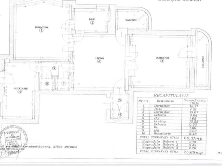 Apartament de vânzare 3 camere Ultracentral - 97702AV | BLITZ București | Poza1