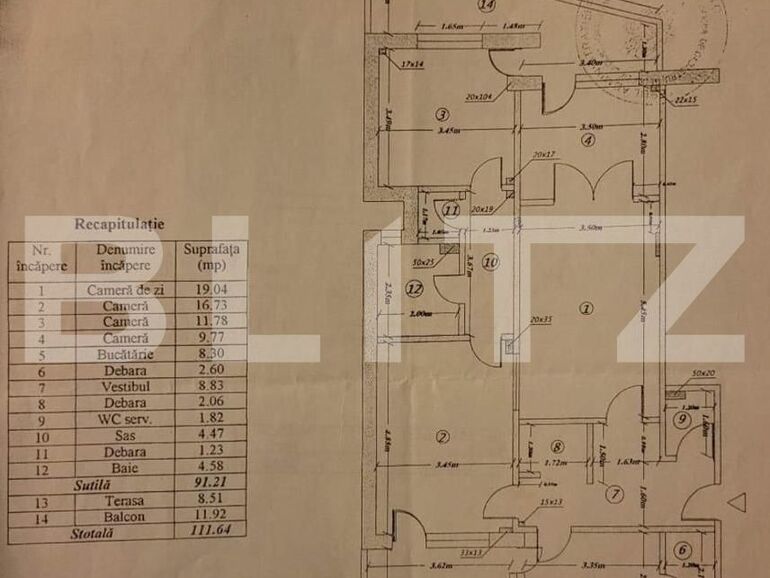 Apartament de vânzare 4 camere Dacia - 97712AV | BLITZ București | Poza1