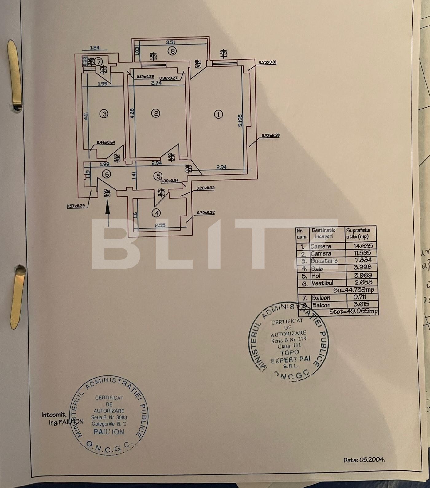 Apartament de 2 camere, 45mp, etaj intermediar, Dristor