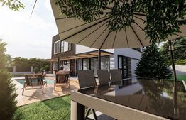 Casa de 6 camere, teren de 500mp, piscina, zona Otopeni