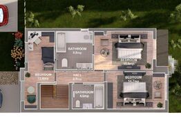 Duplex cu 5 camere, suprafata 180 mp, teren 210 mp, Odai