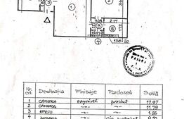Apartament de 2 camere renovabil, etajul 1, zona 1 Mai
