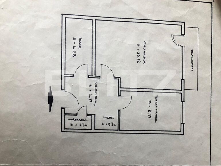 Garsonieră de vânzare Vitan - 98387AV | BLITZ București | Poza1