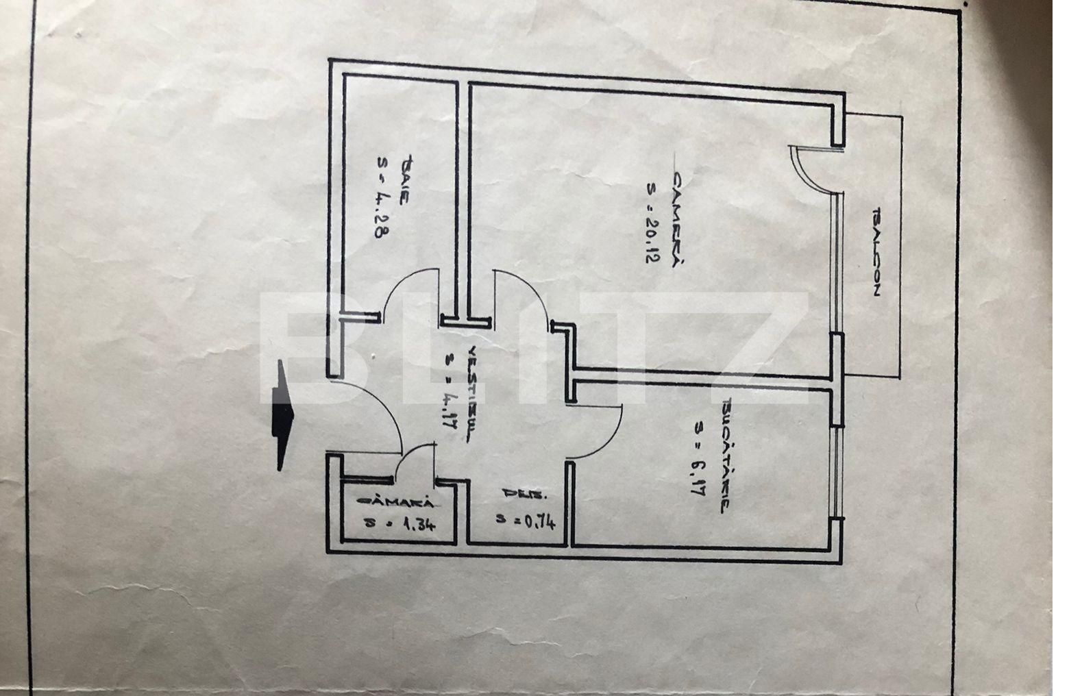 Garsonieră de vânzare Vitan - 98387AV | BLITZ București | Poza1