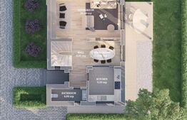 Casa individuala de 120 MP utili, teren 253 mp, in zona Otopeni