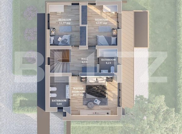 Casa de vânzare 4 camere Otopeni - 98475CV | BLITZ București | Poza13