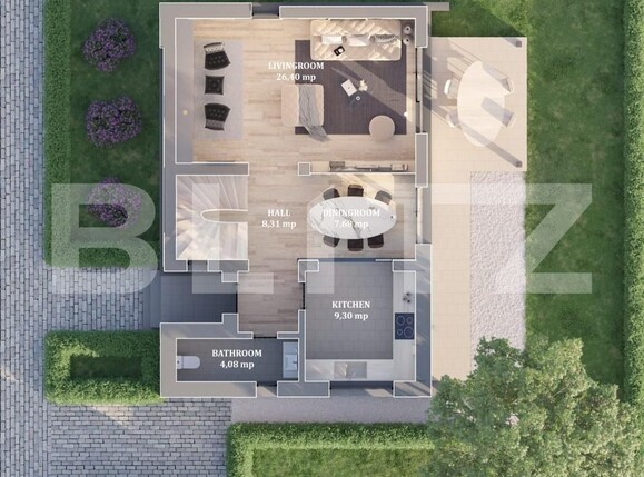 Casa de vânzare 4 camere Otopeni - 98475CV | BLITZ București | Poza12