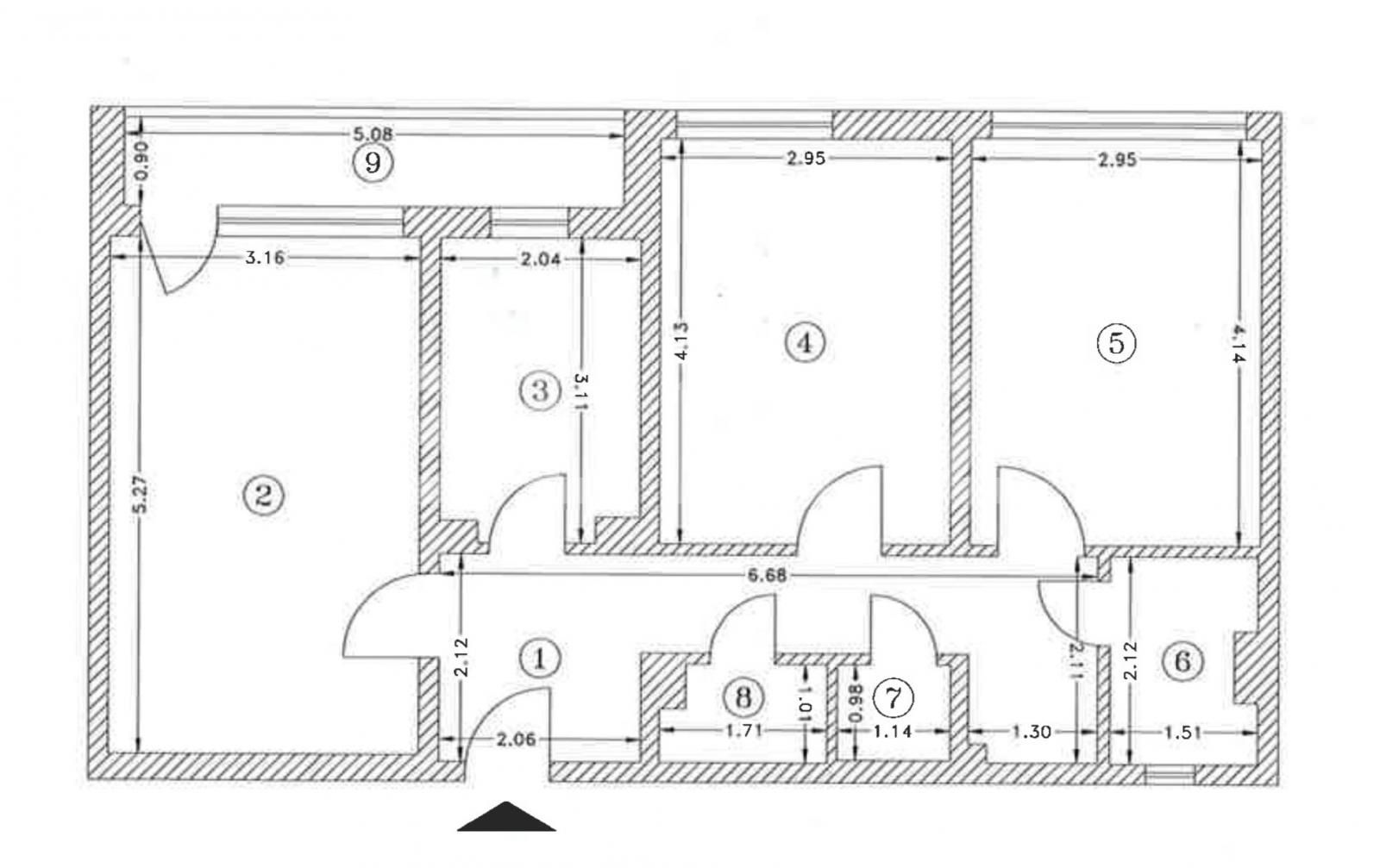 Apartament de 3 camere, decomandat si modern, 68 mp, Vitan
