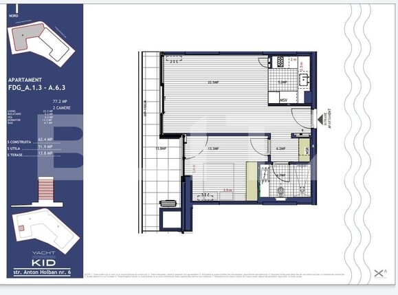 Apartament de vânzare 2 camere Aviatiei - 99043AV | BLITZ București | Poza1