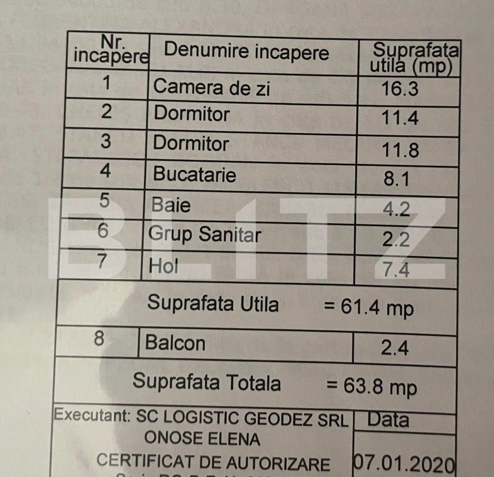 Apartament de vânzare 3 camere Titan - 99050AV | BLITZ București | Poza1