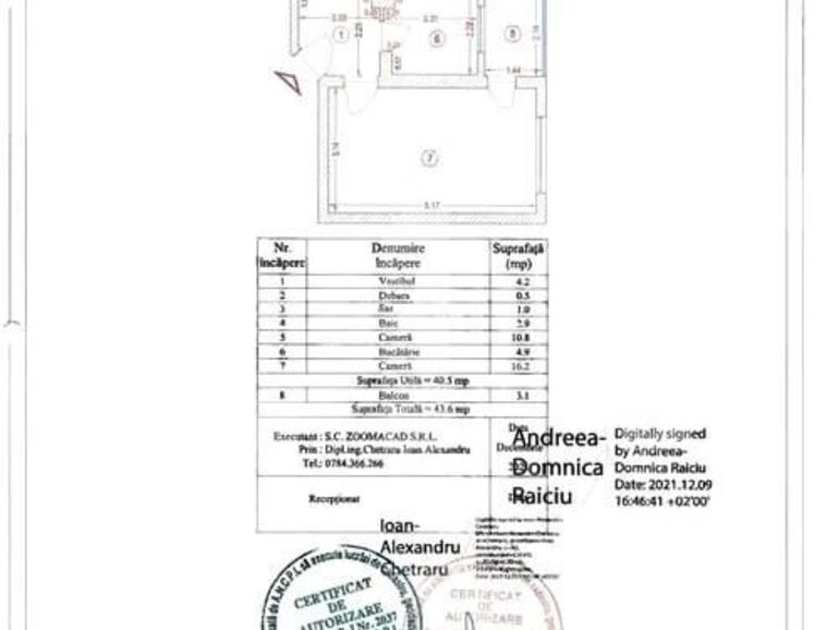 Apartament 2 camere, Chișinău | Poza1