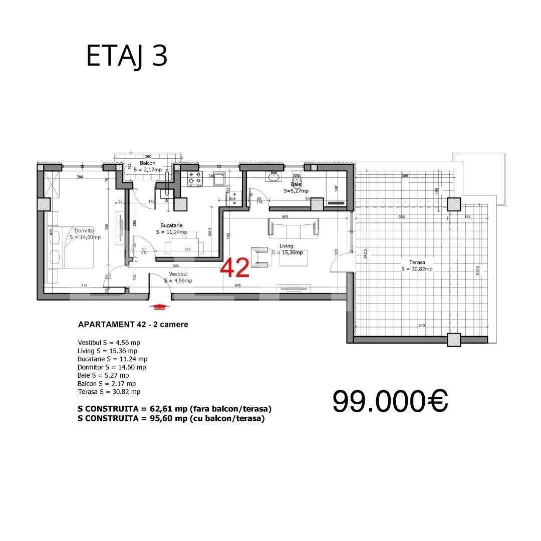 Apartament 2 camere, Tunari | Poza1