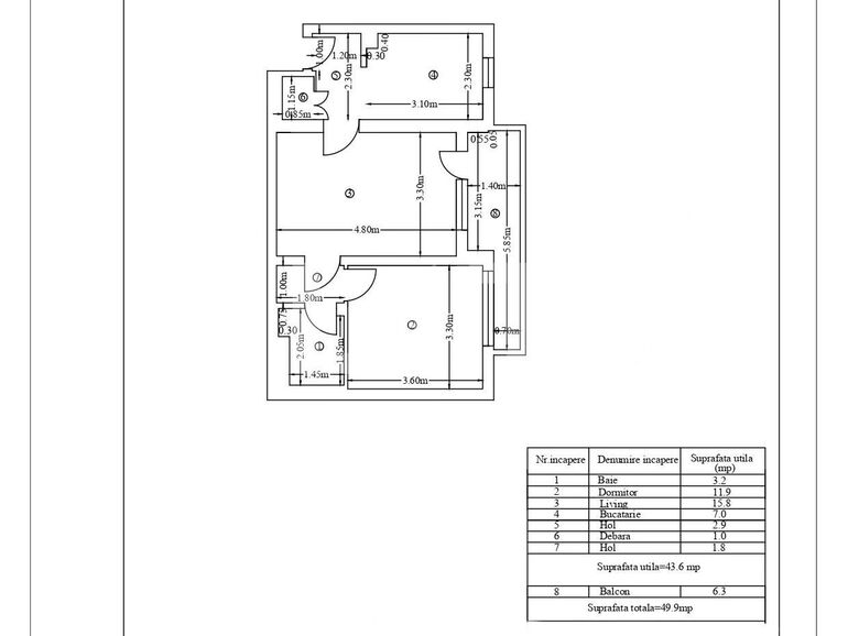 Apartament de vânzare 2 camere Calea Bucuresti - 100495AV | BLITZ Craiova | Poza1