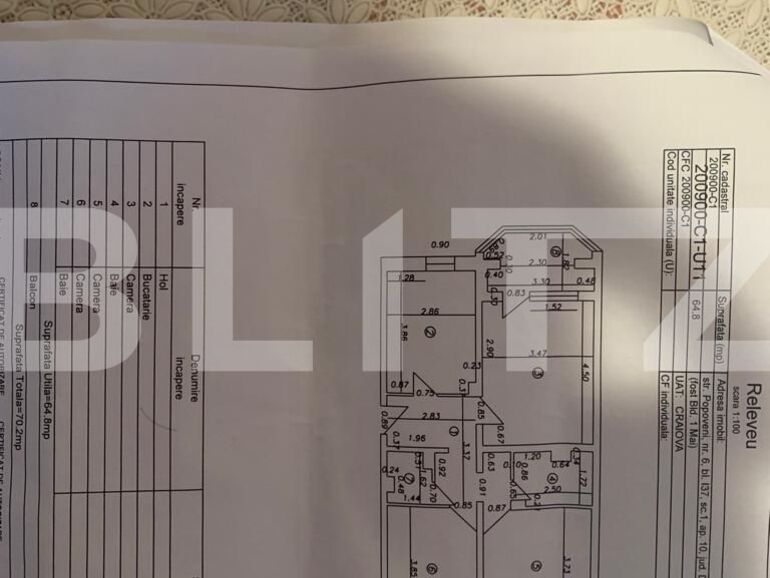 Apartament de vânzare 3 camere 1 Mai - 101432AV | BLITZ Craiova | Poza1