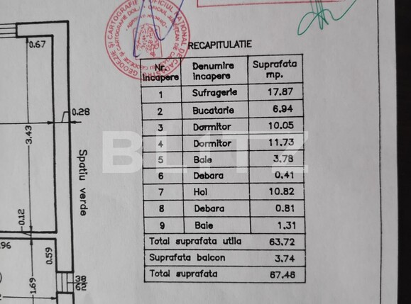 Apartament de vânzare 3 camere 1 Mai - 101454AV | BLITZ Craiova | Poza2
