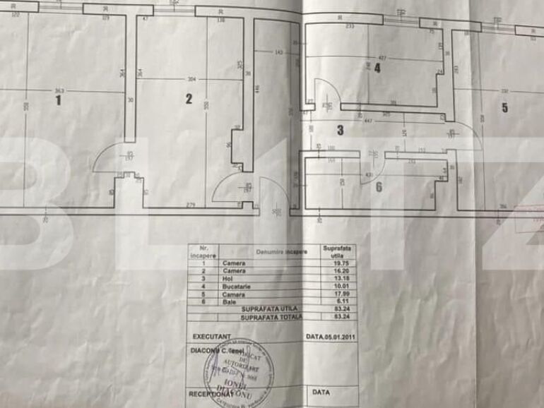 Apartament de vânzare 3 camere Central - 104656AV | BLITZ Craiova | Poza1