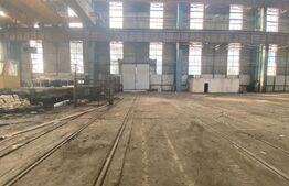 Spatiu industrial, 19900 mp, pod rulant 50 tone, putere maxima 2 megawatt, zona Craiova Est
