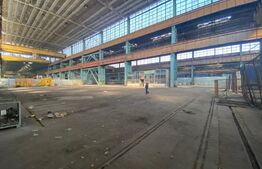 Spatiu industrial, 19900 mp, pod rulant 50 tone, putere maxima 2 megawatt, zona Craiova Est
