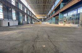 Spatiu industrial, 19900 mp, pod rulant 50 tone, putere maxima 2 megawatt, zona Craiova Est