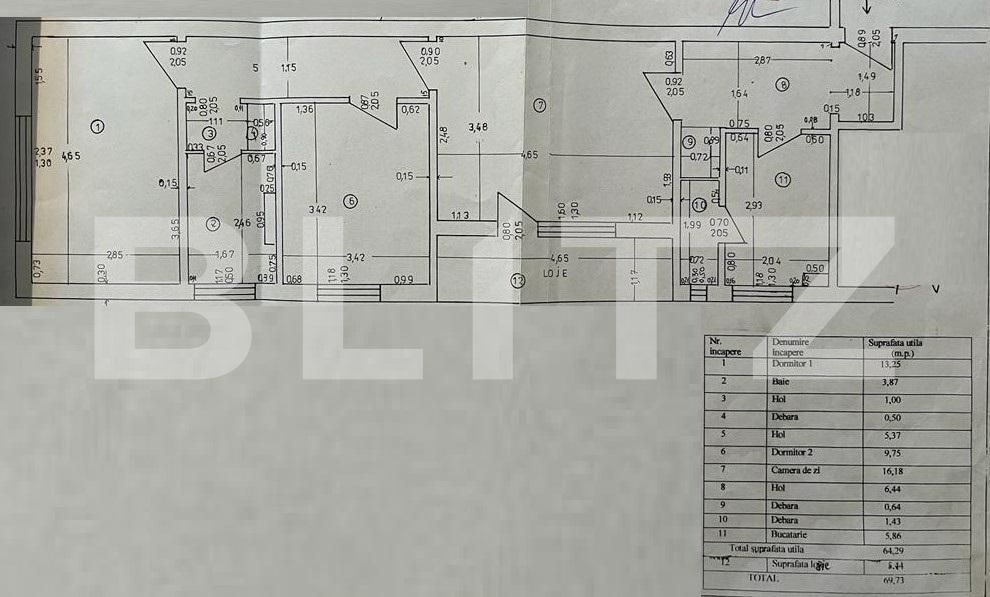 Apartament de vânzare 3 camere Calea Bucuresti - 106287AV | BLITZ Craiova | Poza1