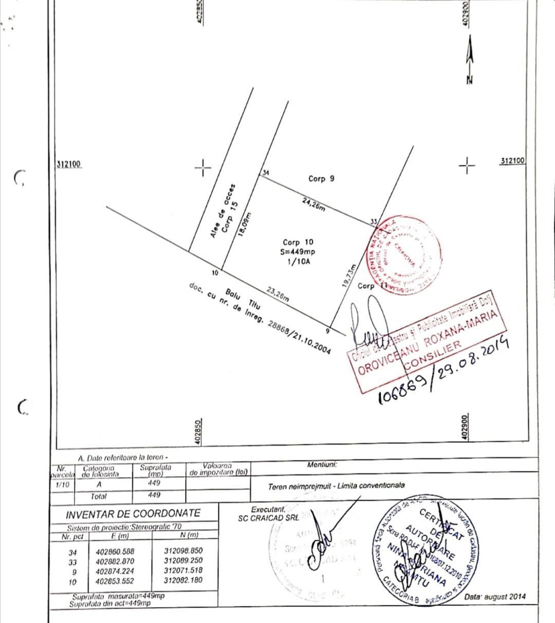 Teren de vânzare Lascar Catargiu - 106506TV | BLITZ Craiova | Poza1