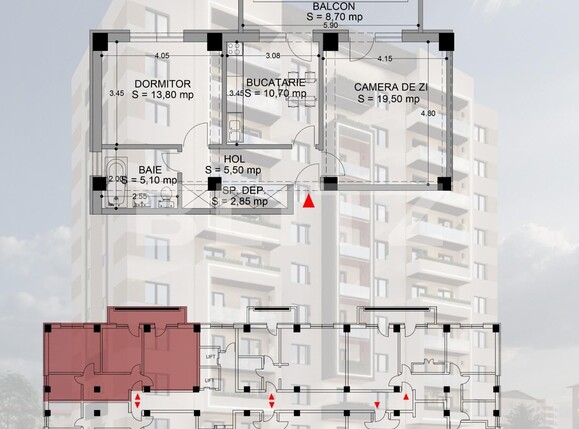 Apartament de vânzare 2 camere Rovine - 106773AV | BLITZ Craiova | Poza1