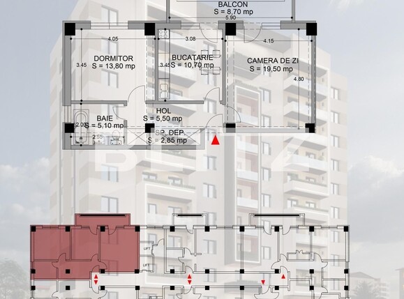 Apartament de vânzare 2 camere Rovine - 106786AV | BLITZ Craiova | Poza1