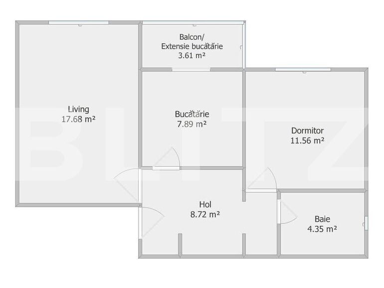 Apartament de vânzare 2 camere Rovine - 109269AV | BLITZ Craiova | Poza1