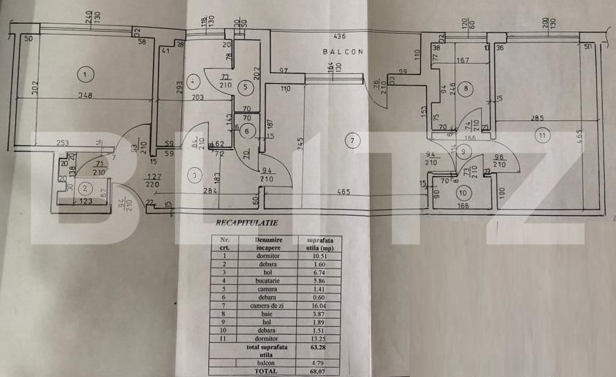 Ocazie, Apartament 3 camere, intermediar, centrala, Valea Rosie!