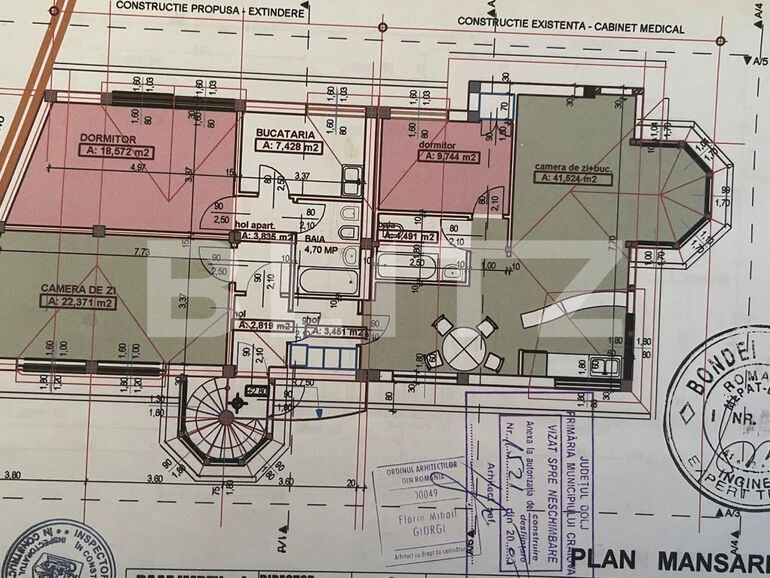 Spațiu birouri de închiriat Brestei - 109730SIB | BLITZ Craiova | Poza1