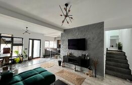 Duplex nou mobilat/utilat modern, P + E de 101 mp utii, cu teren 190 mp, Damila