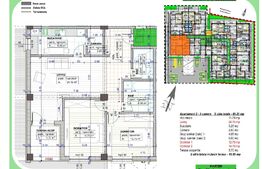 Apartament 3 camere, parcare, TVA inclus, zona Centrala