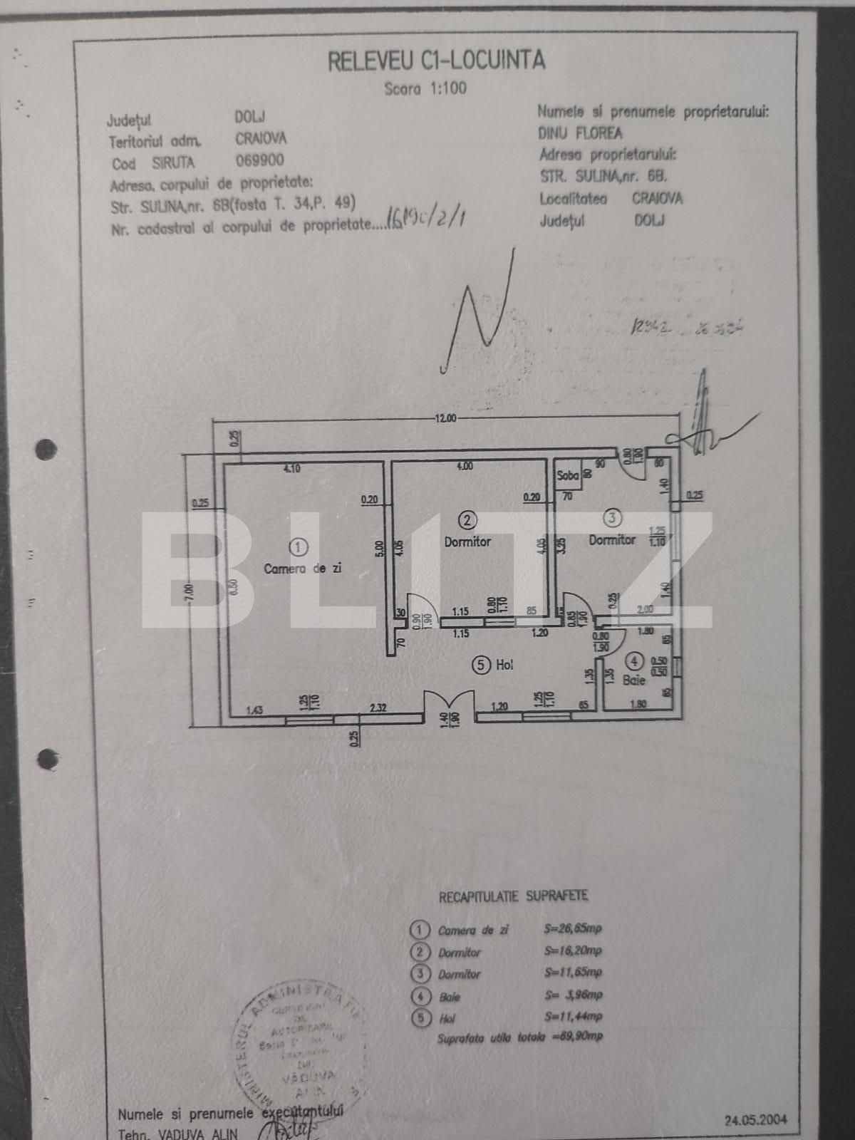 Casa de vânzare 3 camere Romanesti - 114972CV | BLITZ Craiova | Poza1
