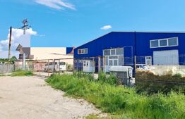 Oportunitate: Hala 865 mp și 1845 mp teren, deschidere bilaterala, zona Oltenia Garden!