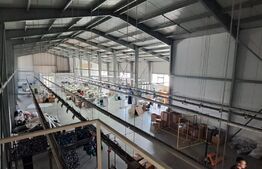 Oportunitate: Hala 865 mp și 1845 mp teren, deschidere bilaterala, zona Oltenia Garden!