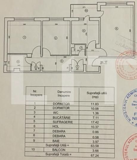 Apartament de vânzare 3 camere 1 Mai - 120974AV | BLITZ Craiova | Poza1