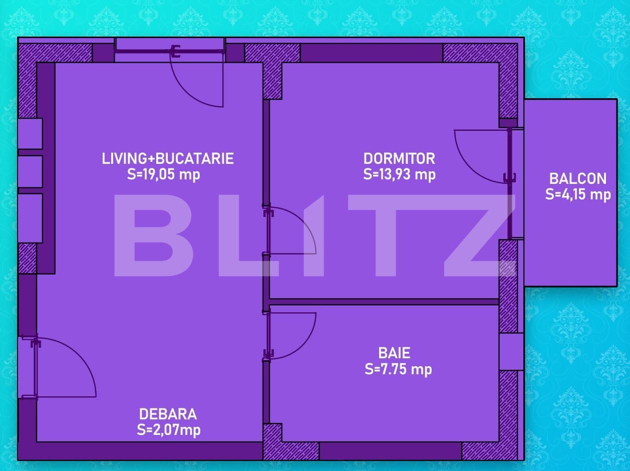 Apartament de vânzare 2 camere Cornitoiu - 121508AV | BLITZ Craiova | Poza1