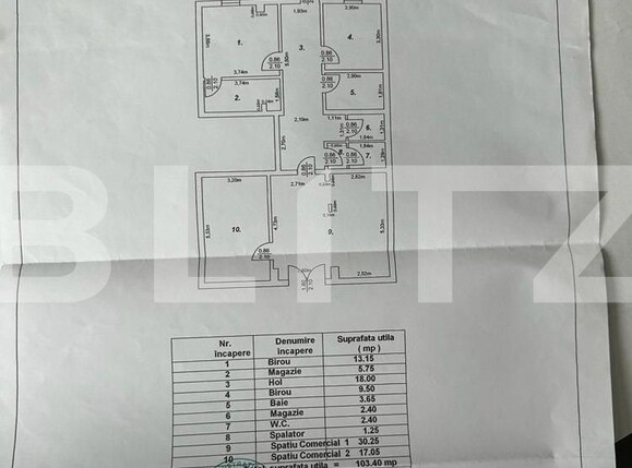 Spațiu comercial de vânzare Exterior Est - 121620SVC | BLITZ Craiova | Poza1