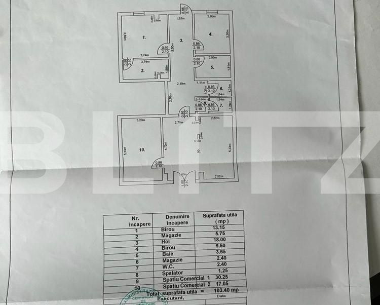 Spațiu comercial de vânzare Exterior Est - 121620SVC | BLITZ Craiova | Poza1