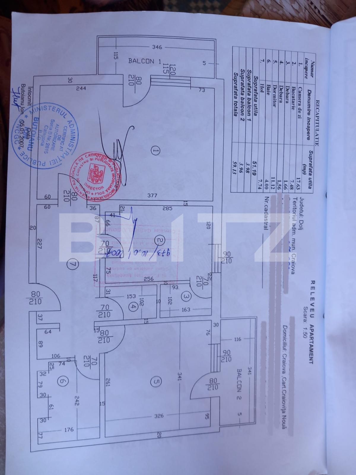 Apartament de vânzare 2 camere Craiovita Noua - 121665AV | BLITZ Craiova | Poza1